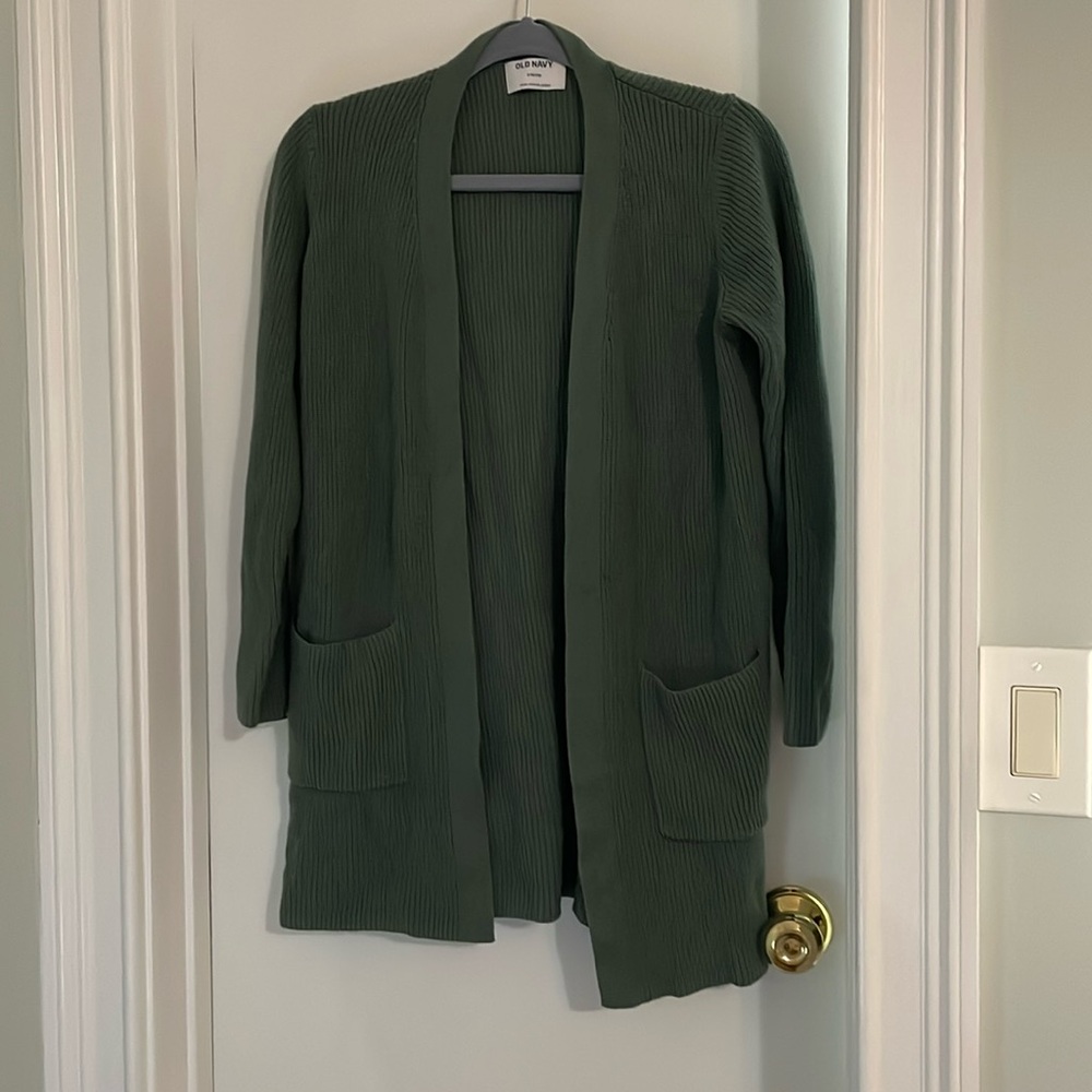 Old navy 
small petite 
olive green